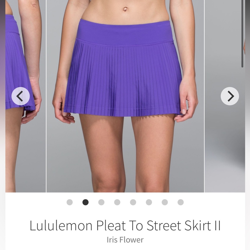 Lululemon pleat to street skirt